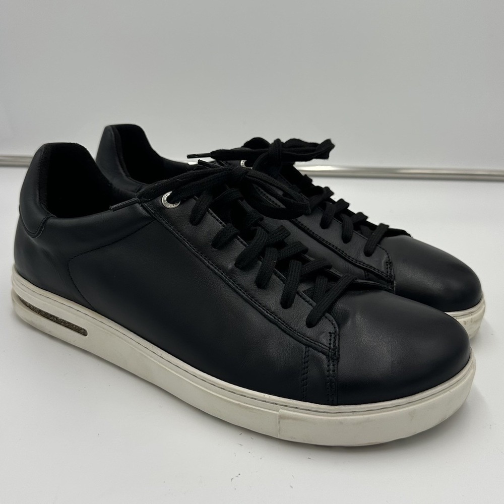 Birkenstock Bend Low Leather‎ Black Sneakers US Men's Size 44R  Lace Up